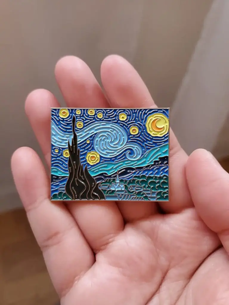Stary Night – Van Gogh – Brooch Enamel Pin